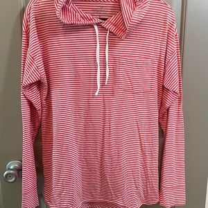 Vineyard Vines Edgartown T-Shirt Pink and White Stripe